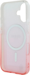 Панель Guess Hardcase IML Glitter Gradient MagSafe для Apple iPhone 16 Plus Pink (GUHMP16MHGRCELP) - зображення 7