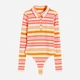 Боди женское H&M 271124114 XS Оранжевое (2727000028213) - изображение 5