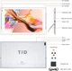 Планшет 10" Full HD TJD M1011 2/64Gb 4 ядра Android 12 6000 mAh Серебристый Б/В - изображение 2
