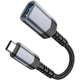 Переходник HOCO UA24 Type-C male to USB female 3.0 otg серый - изображение 4