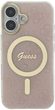 Панель Guess Hardcase IML 4G MagSafe для Apple iPhone 16 Pink (GUHMP16SH4STP) - зображення 3