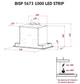 Витяжка Perfelli BISP 5673 BL 1000 LED Strip - изображение 11