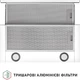 Витяжка телескопічна Perfelli TL 6622 WH 1000 LED - изображение 7