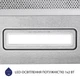 Витяжка телескопічна Minola HTL 5714 I 1100 LED - изображение 5