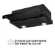 Витяжка телескопічна Perfelli TL 6622 Full BL 1000 LED - изображение 4