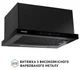 Витяжка телескопічна Perfelli ISEO 6PWB NERO - зображення 7