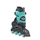 Ковзани роликові Rollerblade Fury 2024 black-sea green 33-38 - зображення 5