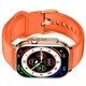 Смарт-годинник iMiki SF1 Gold Silicone Strap - зображення 3