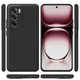 Силиконовый чехол OPPO Reno 12 Черный (59628) - изображение 2
