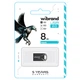 Флеш-накопичувач Wibrand USB 2.0 Hawk 8Gb Black - зображення 2