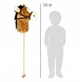 Кінь на палиці 11718 Hobby Horse 105 см Small Foot - зображення 5
