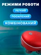 Массажер для головы водонепроницаемый вибромассажер для головы лица и шеи электрический BRS Red - изображение 2