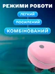 Масажер для голови вібромасажер для голови шиї та обличчя масажер електричний водонепроникний BRS Pink - зображення 3