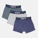 Набор детских трусов-боксеров 3 шт для мальчика Unco 87890338 98-104 см Bleu Jeans/Blue Jeans (3349600281172) - изображение 1