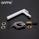 Змішувач для раковини високий GAPPO G1048-2 білий/хром - зображення 6