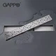 Трап для душа линейный GAPPO G87007-2 нержавеющая сталь 70x700 мм с решеткой (G87007-2) - изображение 2