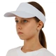 Козырек теннисный детский солнцезащитный белый SP-Sport Classic 3428 White - изображение 4