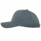 Кепка бейсболка однотонна темно-сіра SP-Sport Classic 3423 Dark Grey - зображення 2