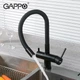 Смеситель для кухни Gappo G4398-36 с гибким изливом и фильтром - изображение 2