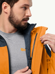 Куртка демісезонна з капюшоном чоловіча Jack Wolfskin Taubenberg 3In1 Jkt M 1115311_M0043 2XL Помаранчевий/Темно-синій (4064886310635) - зображення 6