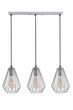 Светильник подвесной в стиле лофт MSK Electric Silvia NL 05371-3 CR - изображение 1