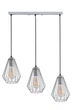 Светильник подвесной в стиле лофт MSK Electric Silvia NL 05371-3 CR - изображение 2