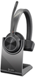 Bluetooth-гарнитура Poly Voyager 4310 UC USB-A с зарядным устройством Mono (017229174177) - изображение 1