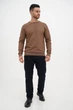 Свитшот Trend Collection 233802 коричневый (VIZON) 3XL - изображение 2