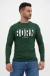 Лонгслив с принтом Trend Collection 33033 зеленый (NEFTI) M - изображение 3