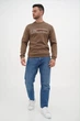 Свитшот с принтом Trend Collection 2830 коричневый (BROWN) 2XL - изображение 4