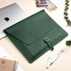 Именной органайзер-папка с гравировкой, Green, Malina Leather - изображение 2