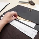 Кожаная папка для руководителя, кожаная папка с именем, папка из кожи с гравировкой, Brown, Malina Leather - изображение 5