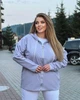 Однотонна вітровка з капюшоном, мод БЛЗ -443, сірий, 60-62 - зображення 4