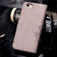 Чехол Clover для IPhone 6 Plus / 6s Plus Книжка кожа PU с визитницей серый - изображение 9
