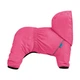 Комбинезон-дождевик для собак Barksi Textile S Розовый (2007033073948) - изображение 2