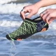 Взуття для пляжу і коралів аквашузи Diving shoes салатові смуги 35 ( 22 см ) 108 - зображення 2