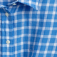 Koszula GANT The Linen Chambray Gingham 4321033 42 Pacific Blue (7325705709168) - obraz 5