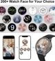 Смарт-часы для женщин Smart Fitonme Black с мониторингом здоровья - изображение 5