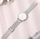 Універсальний Жіночий стильний наручний годинник Besta Love UA Silver - зображення 2