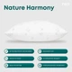 Подушка мікрофібра зі штучним наповнювачем Білий 50x70 см (П4К-mur-harmony-001) - зображення 5