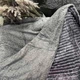 Плед двосторонній на овчині євро 200*220 см Сірий (П4К-mur-pled-ovchina-004) - зображення 2