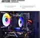 Комп'ютер ARTLINE Gaming X47 (X47v73) AMD Ryzen 5 7500F / B650M / 32Gb DDR5-5200 Gaming / SSD 1TB NVME / GeForce RTX 4060 TI 8GB/MESH 550W 80+ Bronze / Tower ARGB - зображення 5