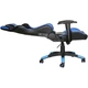 Кресло игровое XTRIKE ME GC-905BU нагрузка до 135кг с подушками Черный с синим - изображение 3