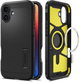 Etui Spigen Tough Armor MAG Apple iPhone 16 6.1" MagSafe czarny/black ACS08216 (8809971231114) - obraz 7