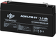 Акумуляторна батарея LogicPower AGM LPM 6V 1.3Ah (LP4157) - зображення 2