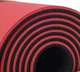Коврик для йоги и фитнеса TECOFIT TPE 183x61x0.6 см Красно-черный + чехол-сумка в подарок (TOP18013825/2) - изображение 5