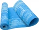 Коврик для йоги и фитнеса TECOFIT EVA 173x61x0.6 см Синий мрамор + чехол-сумка в подарок (TOP240214835) - изображение 7