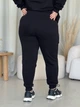 Спортивные штаны женские Merlini Сансиро 600001301 2XL-3XL Черные (600001301_3) - изображение 2