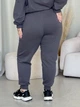 Спортивные штаны женские Merlini Сансиро 600001303 4XL-5XL Серые (600001303_4) - изображение 2