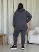 Спортивные штаны женские Merlini Сансиро 600001303 4XL-5XL Серые (600001303_4) - изображение 4